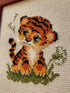 Riolis Counted Cross Stitch Baby Tiger, Multicolor...