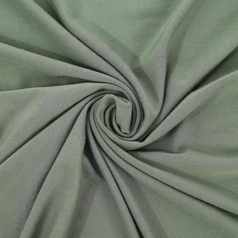 Large Rayon Jersey Knitted Swaddle Blanket for Baby, Soft Stretchy Receiving Blanket for Newborns with Hat, Large 47 x 47 inches (Sage)...