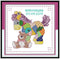 Aiorkeng Cross Stitch Kits Stamped Full Range of Embroidery Starter Kits for Adults Beginners DIY 11CT 3 Strands -A Patchwork Horse(Printed) 33×33...