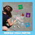24 PCS Kids Stencils for Painting Sidewalk Chalk Stencils Boys Discovery Themed Stencils Kids Style Collection - 5 in...