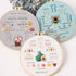 REEWISLY 3 pcs of Embroidery kit with Patterns and Instructions, DIY Adult Beginner Cross Stitch Kits, Including 1 Plastic Embroidery Hoop, 1 Pair...