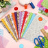 Oudain 100 Pcs 8 x 8 Inch Quilting Fabric Squares Fat Fabric Bundles Cotton Fabric Square Flower Craft Fabric Scraps Quilting Supplies for DIY Cra...