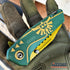 KCCEDGE BEST CUTLERY SOURCE Pocket Knife Camping Accessories Survival Kit 8" Folding Knife 3cr13 Stainless Steel Blade Tactical Knife Hunting Knif...