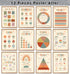 24 Option Colorful Mental Health Posters, 12 Pieces Anxiety Therapy Motivational Poster Counseling Office Must Haves, School Counselor Supplies fo...