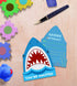 Yangmics Direct 25 Pack Shark Birthday Party Invitations with Envelopes-Double Sided -Shaped Fill-In Invitations-Shark party supplies...