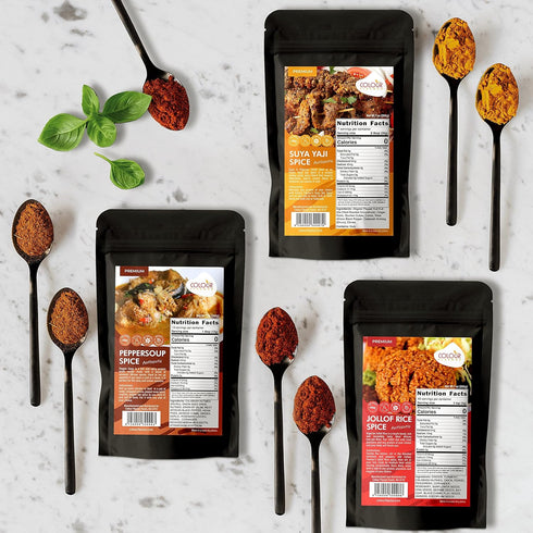 Colour Flavour Suya Yaji Seasoning | Authentic Sweet flavor | Grilled Steak and Beef Seasoning blend | No preservatives | No added color | NO Addi...