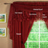 Today's Curtain Emelia Original Voile Scarf 144", Burgundy, 45" W x 144" L...