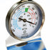 Comark RFT2AK Refrigerator/Freezer Thermometer Stainless Steel Construction, Grey...
