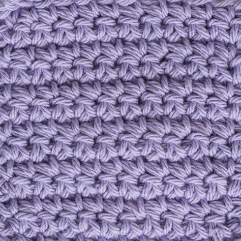 Lily Sugar 'N Cream The Original Solid Yarn, 2.5oz, Medium 4 Gauge, 100% Cotton - Violet - Machine Wash & Dry......