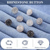 PAGOW 20Pcs AB 4 Styles Rhinestone Buttons Crystal Embellishments Sew on Clothing Buttons...