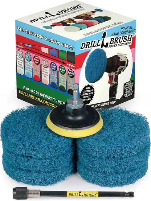 Kitchen Accessories - Cleaning Supplies - Drill Brush - Spin Scrubber - Oven Cleaner - Stove Top Cleaner - Pots and Pans - Kitchen Sink - Hard Wat...