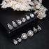 HAIAISO 6 Pairs Clip On Earrings Cubic Zirconia Pearl Knot Twist Clip On Earrings Non Pierced for Women Clip Earrings Set...