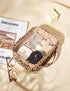 Clear Leopard Travel Makeup Bag Transparent Cosmetic Pouch Portable Toiletry Bags Two Compartments Cosmetic Bag with Handle Nylon and PVC Make up ...