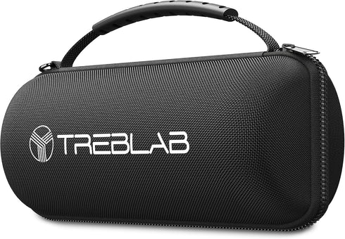 TREBLAB Original Carrying Case HD77 Bluetooth speaker - Compatible with Any Portable Speaker 3.15 x 3.19 x 7.36 in or less Black...