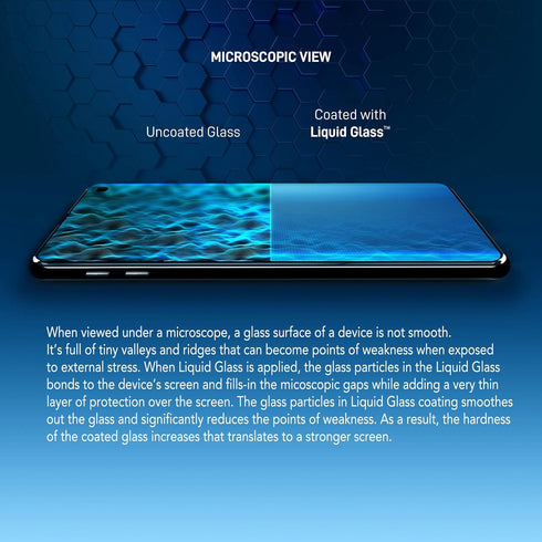 LIQUID GLASS Screen Protector for All Smartphones Tablets and Watches Scratch and Shatter Resistant Wipe On Nano Protection for Up To 4 Devices - ...