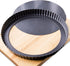 Tart Pan 9 Inch Removable Bottom- Carbon Steel Quiche Pan, Rust & Temperature Resistant Quiche Baking dish 550-600 °F- Non-Stick, Sturdy & Dishwas...
