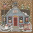 Mill Hill School House Beaded Counted Cross Stitch Kit Buttons & Beads 2022 Winter Series MH142236 Christmas Village...