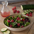 Carlisle FoodService Products Gathering Reusable Plastic Bowl Salad Bowl for Home and Restaurant, Melamine, 35.5 Ounces, Adobe...