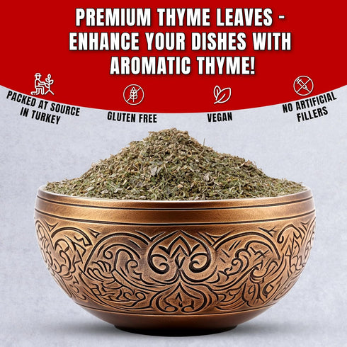 Oregano Leaves by Turkish Goodies - Dried Oregano Herb Flakes - Aromatic, Perfect for Gourmet Cooking, Pizza Seasoning, Mediterranean Dishes - 1.4...