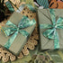 Laribbons Wired Edge Ribbon, 1”x10 Yard Tropical Ribbon, Summer Printed Palm Leaf Ribbon for Baby Shower, Farmhouse Party, DIY Craft, Wreath Bows...