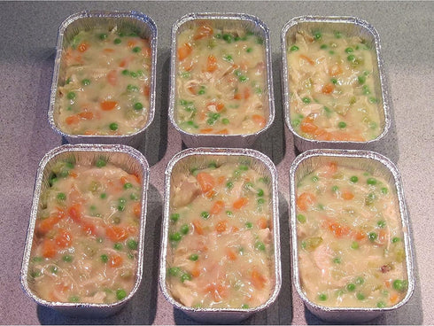 PARTY BARGAINS 2 Lb Aluminum Loaf Pan - 20 Pack, 8.5" x 4.5" x 2.5" Heavy Duty Disposable Bread Pans for Perfect for Baking, Lasagna, Meatloaf & F...