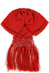 Mexican Charro Bow Tie Red elastic band Red...