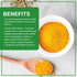 Jiva Organic Turmeric Powder 7 oz - Packaged in Resealable Bag, 100% Raw with Tumeric Powdered Organic, Turmeric Curcumin Powder, Origins from Ind...