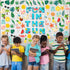 101Pcs Fun in The Sun Bulletin Board Decorations Summer Classroom Decor Pool Beach Leaf Paper Cutouts with Glue Points for Kids School Preschool O...