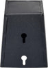 Black Narrow Wall Mount Beer Bottle Cap Catcher Bucket Stainless Steel...