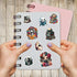 Pack 50 PCS Reading Book Stickers Waterproof Vinyl Decals Aesthetic Items for Adults Teens Lovers Readers Women Labels Decor Scrapbooks Laptop Pho...