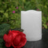 Waterproof Battery Operated LED Pillar Candle Outdoor Flameless Flickering Plastic Resin Electric Light with Timer for Birthday Baby Party Wedding...