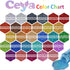 Ceya 3.5oz/ 100g Holographic Ultra Fine Glitter Powder Laser Black Glitter 1/128” 0.008” 0.2mm for Slime Epoxy Resin Craft Tumbler Jewelry Nail Ar...