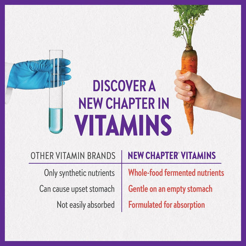 New Chapter® Vitamin C Immune Defense Supplement + Elderberry – Excellent Source of Vitamin C, One Daily Tablet for Healthy Immune Support, Made w...
