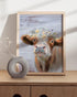 HAUS AND HUES Cow Wall Art - Rustic Cow Prints Pictures, Cow Paintings Canvas, Farmhouse Art Prints, Animal Heads Nursery, Farmhouse Wall Prints, ...