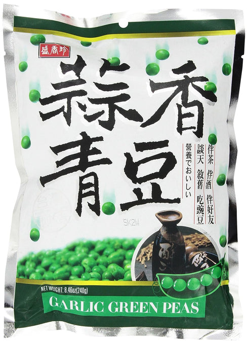 Shengxiangzhen Garlic Green Peas 8.46oz (Pack of 1)...