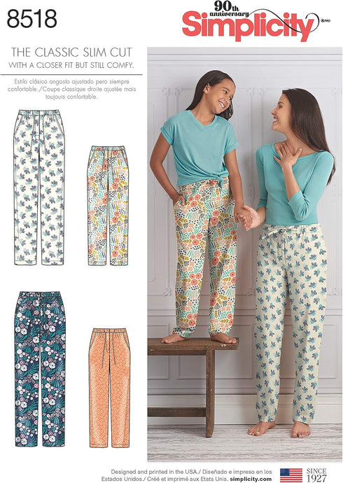 Simplicity Creative Patterns Sewing Pattern Sleepwear, A (S-L/X-Small-X-Large)...