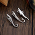 Sanfenly Tie Clips for Men Unique Personalized Cross Shark Fish Hook Sword Gun Guitar Octopus Limb Tree Compass Tie Bar Set...