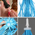 2pcs 29cm Length Polyester Silky Ribbons Streamers Bike Tassels Handlebar Tassels for Children Kid's Bike,Bicycle,Scooter,Baby Carrier Grips Decor...
