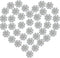 70 Pcs 16mm Rhinestone Embellishments Flatback Buttons Jewelry Flower Crystal Accessory for Crafts DIY Jewelry Making Wedding Decoration Bridal Bo...