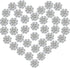 70 Pcs 16mm Rhinestone Embellishments Flatback Buttons Jewelry Flower Crystal Accessory for Crafts DIY Jewelry Making Wedding Decoration Bridal Bo...