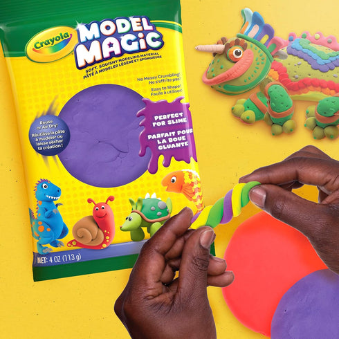 Crayola Model Magic Kit, Multicoloured, 22.86 x 13.97 x 2.03 cm, Purple...