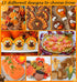 8PCS Large Fall Thanksgiving Cookie Cutter Set - Turkey, Pumpkin, Maple/Oak/Teardrop Leaf, Squirrel and Acorn...