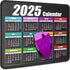 Calendar Mouse Pad with Non-Slip Rubber Base, Premium-Textured & Waterproof Mousepads with Stitched Edges, Mouse Pads for Computers, Laptop, PC, O...