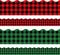60PCS Christmas Red and Green Plaid Bulletin Board Borders, Self-Adhesive Christmas Buffalo Plaid Bulletin Board Border Trim for Christmas School ...