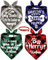 4PCS Christmas Dog Bandanas + 1PCS Xmas Collar, Puppy Accessories Scarf Bulk for Cat...