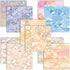 Origami Paper 6x6 Double Sided 50 Sheets 10 Colors origami kit Japanese Chiyo Square Craft Kits Easy Fold Arts Crafts DIY Handwork Beginner Chiyo...