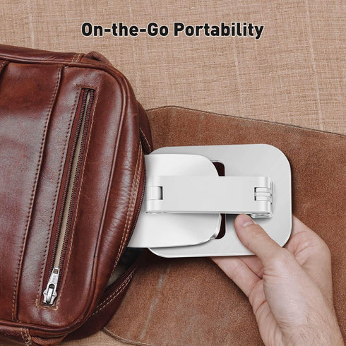 Cell Phone Stand for Desk Adjustable Portable Foldable Phone Holder Cradle Dock, Compatible with iPhone 15 14 13 Pro Max Mini, 12 11 XR X 8 7 6 Pl...