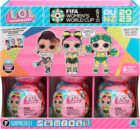 L.O.L. Surprise! X FIFA Women's World Cup Australia & New Zealand 2023 Dolls with 7 Surprises, Accessories, Limited Edition Dolls, Collectible Dol...