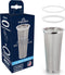 Cold Brew Filter for Mason Jar Wide Mouth Coffee Maker, UPGRADED Stainless Steel Mesh with 2 Silicone Seals (1 Quart 32 Ounces)...