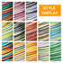 BENECREAT Multicolor Jewelry Craft Wire Gradient Color Aluminum Wire (18 Gauge, 306 Feet) Bendable Metal Wire with Storage Box for Jewelry Beading...